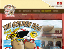 Tablet Screenshot of goldeneggonline.com